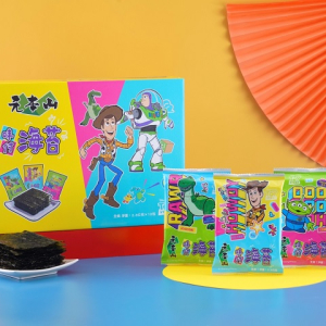 【2盒特價$24.99可混搭】元本山玩具總動員海苔禮盒(12入/1盒) (不計入免運/不計入積分)