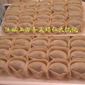 【2盒混搭$18.49】汪姐上海薺菜豬肉蝦仁餛飩(20pcs)