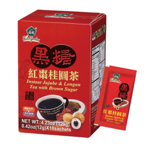 黑糖紅棗桂圓茶(10入/盒)
