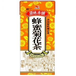 統一 蜂蜜菊花茶375ml