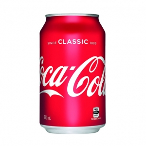 Coca-Cola Coke Classic 330ml (can)