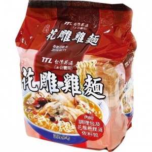 台酒花雕雞麵 (袋裝)【限量新品  不計入積分】
