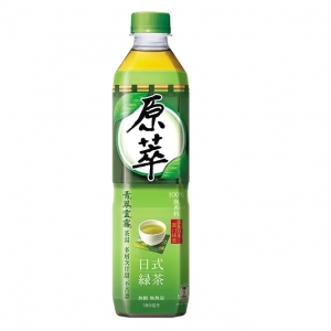 原萃茶飲-日式綠茶 580ml