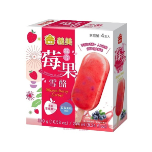 義美綜合苺果雪酪