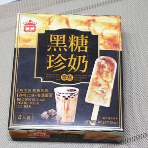 義美 黑糖珍奶雪糕  4入