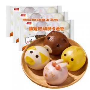 千味小廚卡通總動員包 (12入) 奶黃餡/豆沙餡