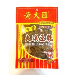 黃大目大溪豆乾-沙茶口味 100g