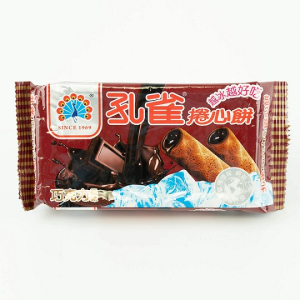 孔雀捲心酥(巧克力)
