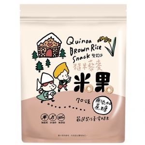 【虧本特賣2包$9.99】糙米藜麥米果 70g (不計入積分)